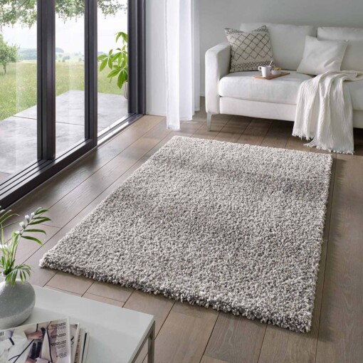 Hochflor Teppich Classic - Grau - sfeer