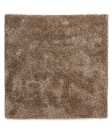 Teppich Quadratisch Hochflor - Posh Velours Beige - overzicht, thumbnail