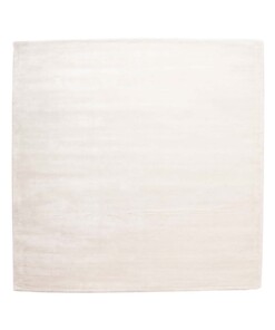 Viskose Teppich Quadratisch - Pearl Weiß - overzicht