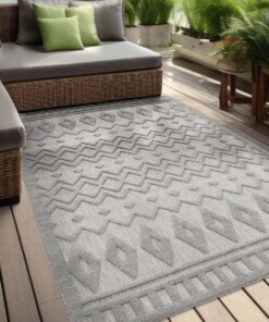 Outdoor Teppich - Nore Grau - sfeer