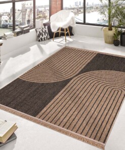 Outdoor Teppich Jute Optik - Tides Beige - sfeer