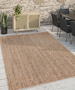 Outdoor Teppich Jute Optik - Lobe Beige - sfeer