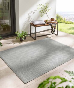 Outdoor Teppich - Elara Grau - sfeer