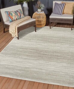 Outdoor Teppich - Suvi Beige/Grau - sfeer