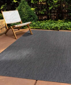 Outdoor Teppich - Aurora Anthrazit - sfeer