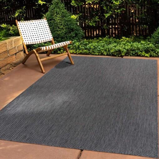 Outdoor Teppich - Aurora Anthrazit - sfeer