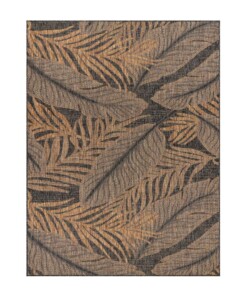 Outdoor Teppich Jute Optik - Borealis Schwarz/Beige - overzicht