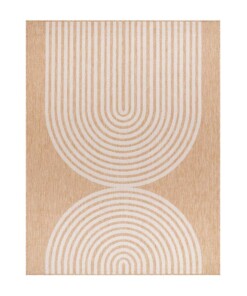 Outdoor Teppich Jute Optik - Serenity Beige/Creme - overzicht