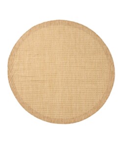 Outdoor Teppiche Rund - Coastal Beige - overzicht