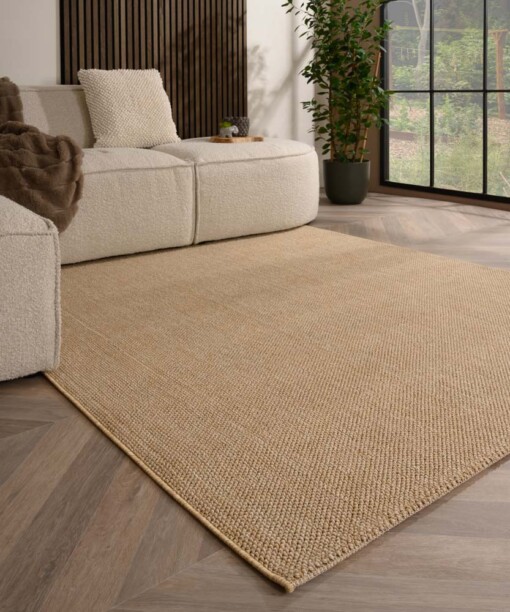 Teppich Kurzflor - Loom Beige - sfeer