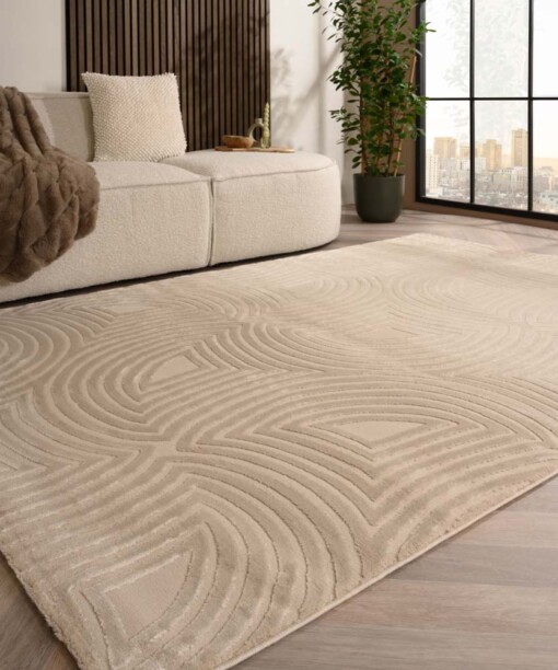 Teppich Skandinavisch - Serene Myra Beige - sfeer