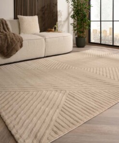 Teppich Skandinavisch - Serene Runa Beige - sfeer