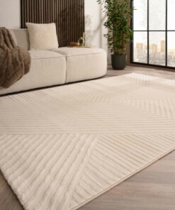 Teppich Skandinavisch - Serene Runa Creme - sfeer